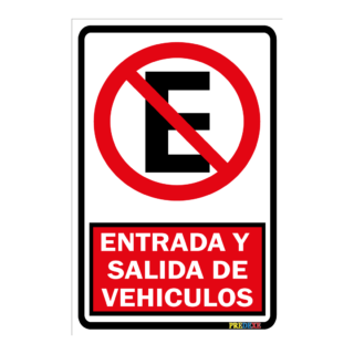 Entrada y salida de vehículos
