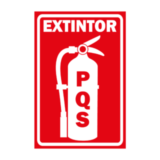 Extintor pqs