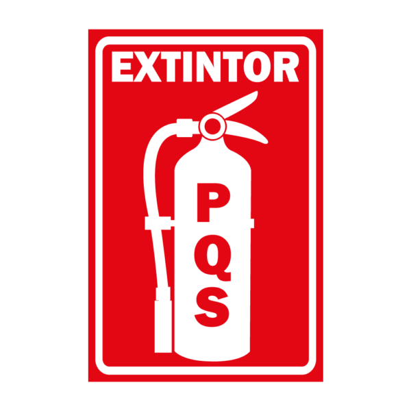 Extintor pqs