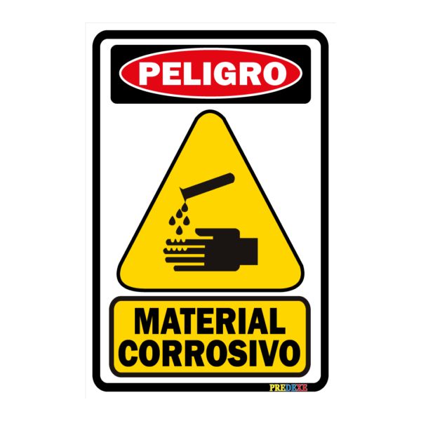Material corrosivo