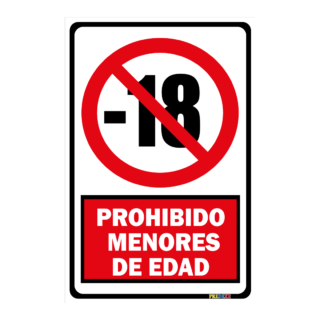 Prohibido menores