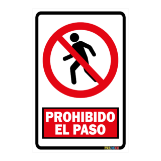 Prohibido el paso