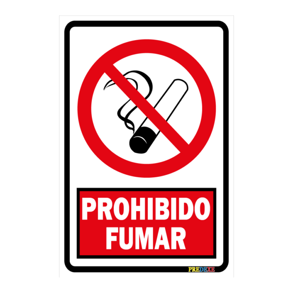 Prohibido fumar