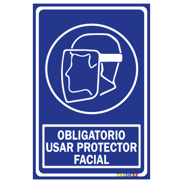 Usar protección facial